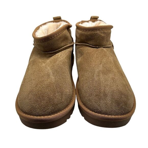 CUSHIONAIRE Women's pull on boot 11 CHESTNUT - Picture 2 of 7